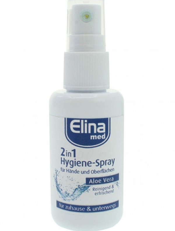 Hygiene Spray 2 in 1 mit 75% Ethanol - 50ml