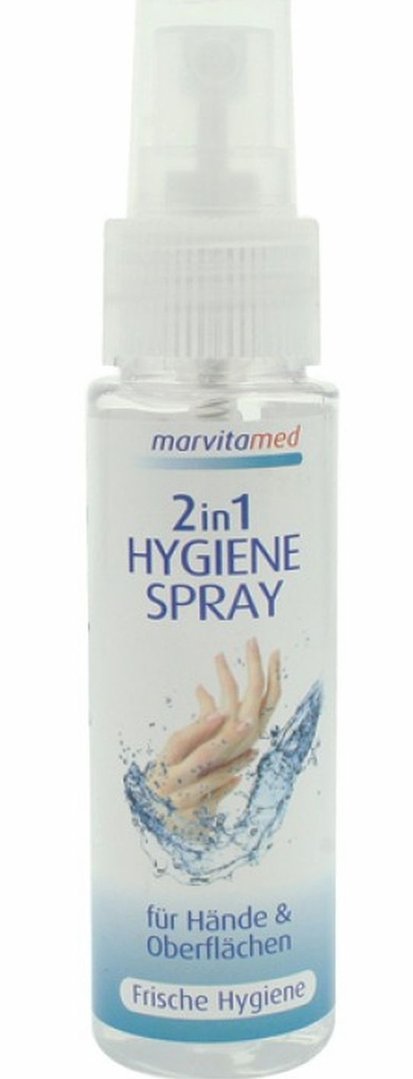 Marvita Med Hygiene Spray 2in1 mit 75% Ethanol - 50ml