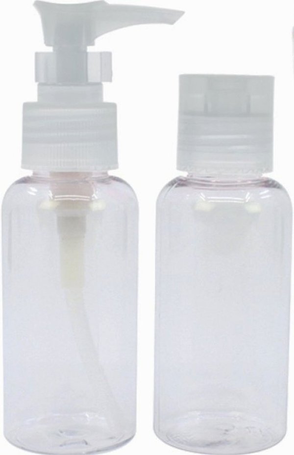 Kosmetik Flaschen Set für Reisen - Leerflaschen Set - Reise-Set